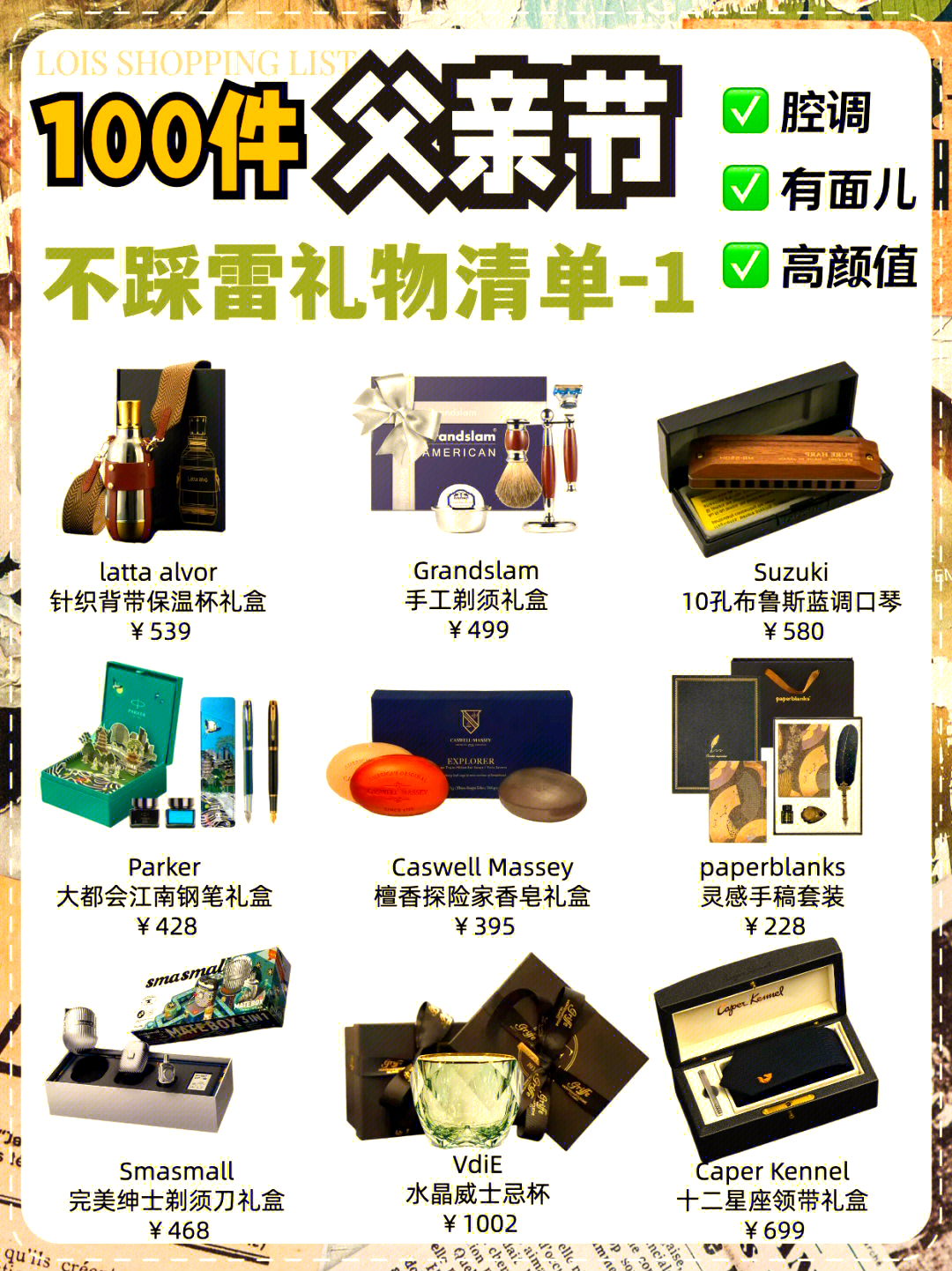 【父母礼物排名榜,父母礼物实用】-第1张图片